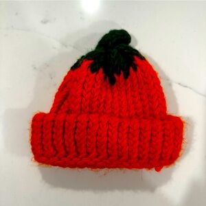 Knitted Pumpkin Hat | 0-3 month